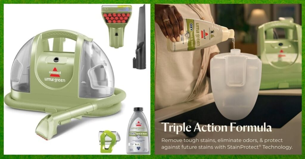 Bissell Little Green Multi-Purpose Portable Carpet Cleaner Review | Is It Worth It?
