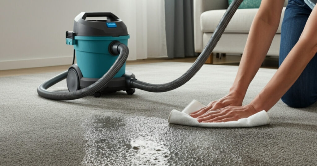 How to Dry Out Carpet After a Water Leak | Prevent Mold & Save Your Floors