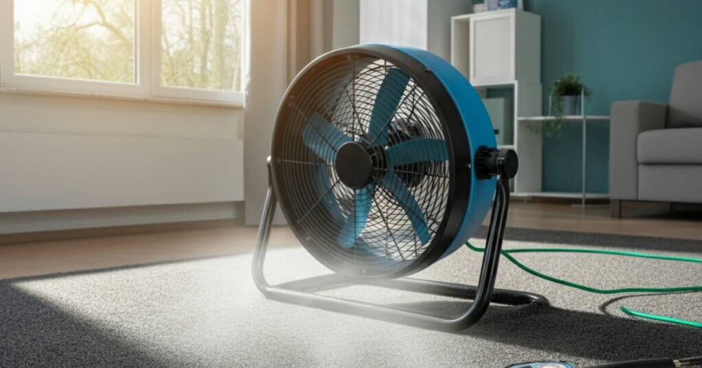How to Dry Out Carpet After Water Leak (Step-by-Step)