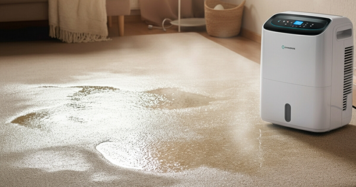 Drying a Wet Carpet
