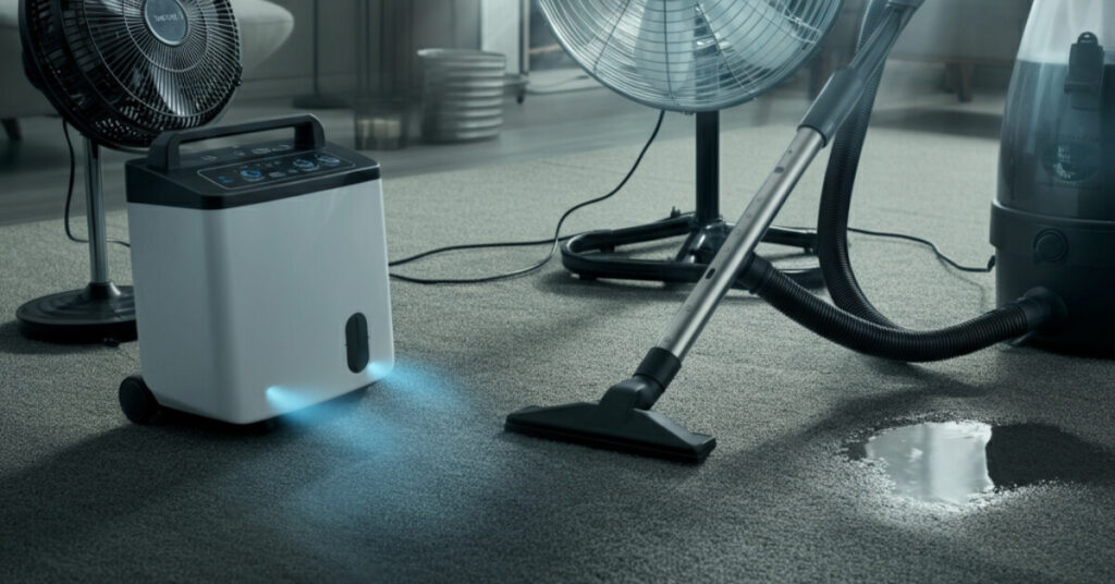 How to Dry a Wet Carpet Fast