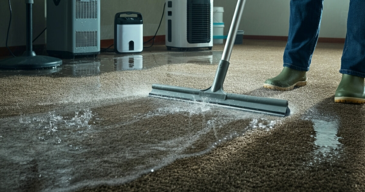 How to Dry Out Basement Carpet After a Flood | Prevent Mold & Save Your Floors