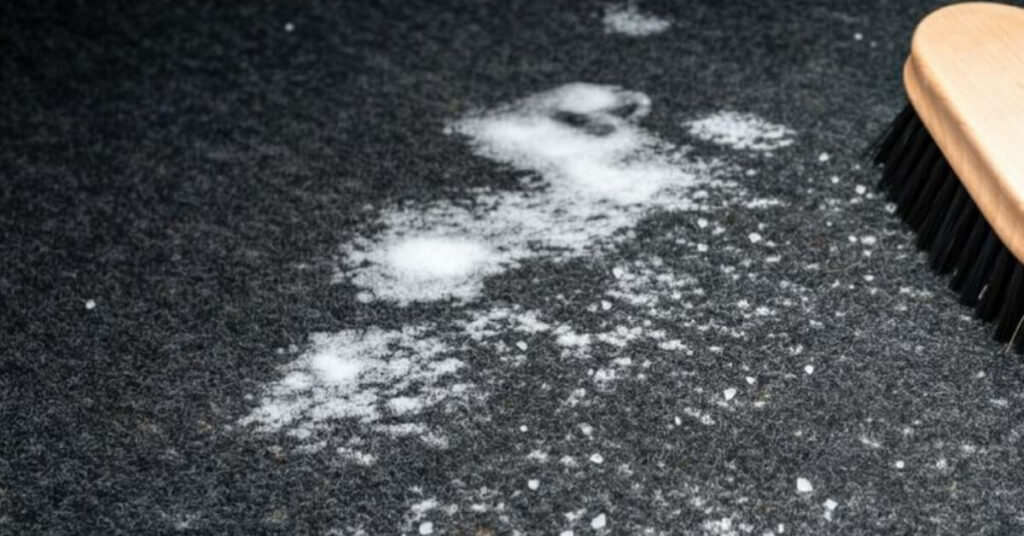 Why Salt Stains Appear on Car Carpets
