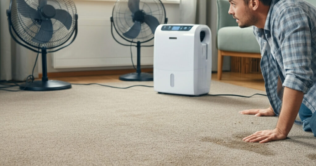 How to Fix a Carpet That's Not Drying (Step-by-Step)