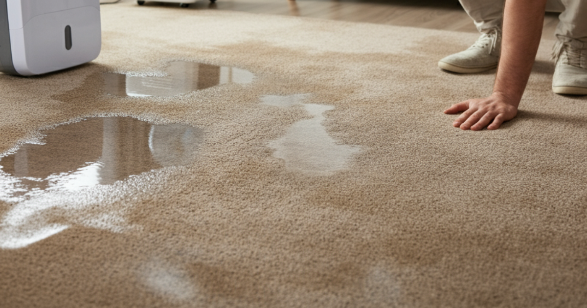 how to dry carpet