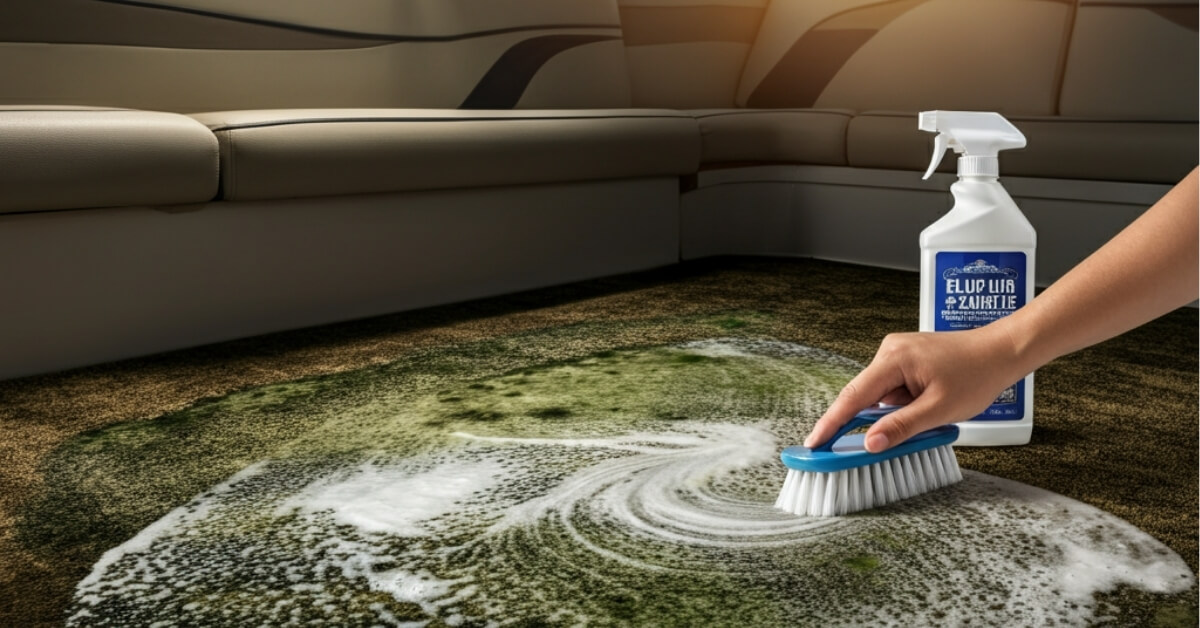 How to Clean mold in boat Carpet Like a Professional