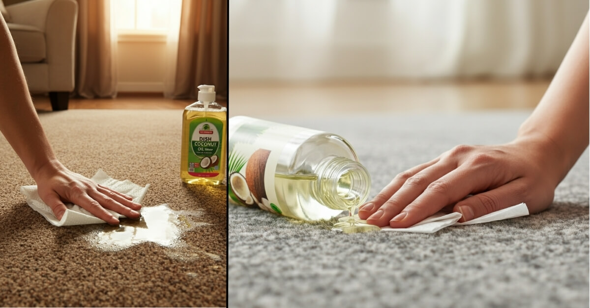 How to Get Coconut Oil Out of Carpet | Quick Removal Guide