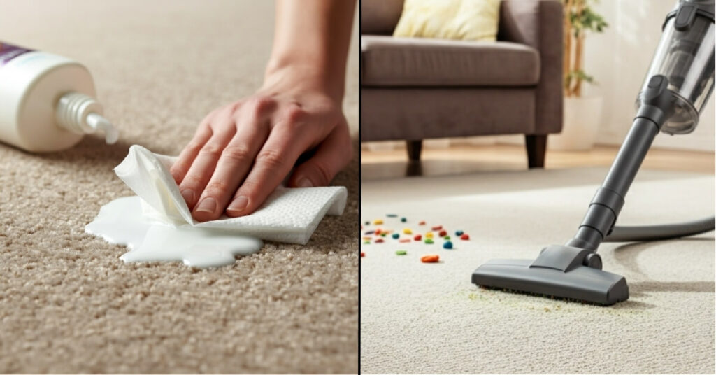 Maintaining Your Carpet After a Spill