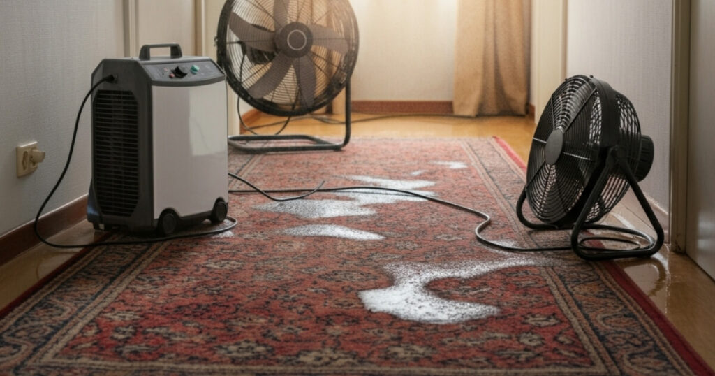 Understanding How Dehumidifiers Work on Wet Carpets