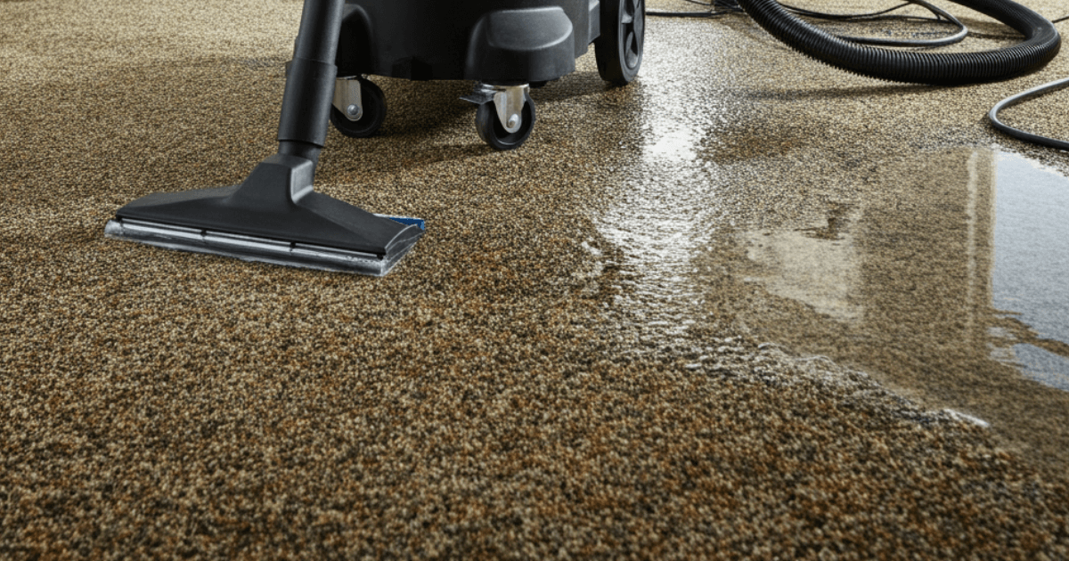 dry carpet after cleaning