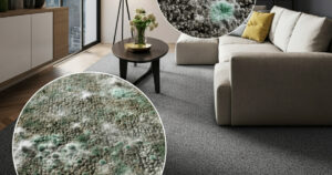 mold clean from carpet